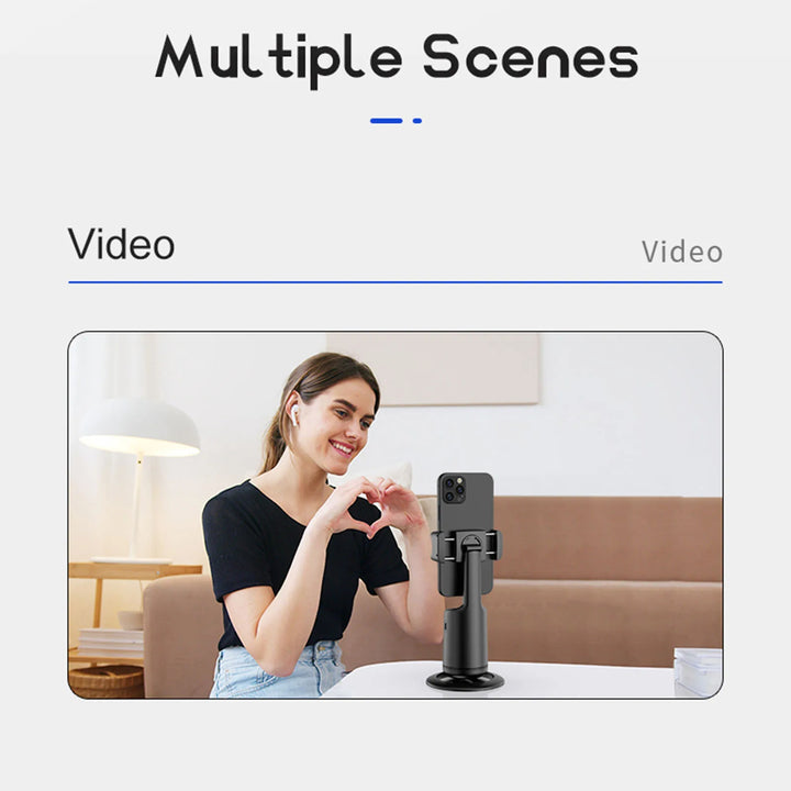 360-degree follow-up Auto Face Tracking Gimbal Stabilizer Phone Tripod P01 Smart Face Tracking Phone Gimbals