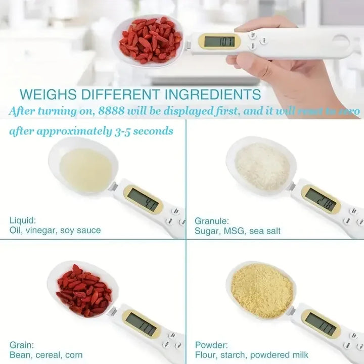 Mini Spoon Scale Digital Kitchen Scale Electronic LCD