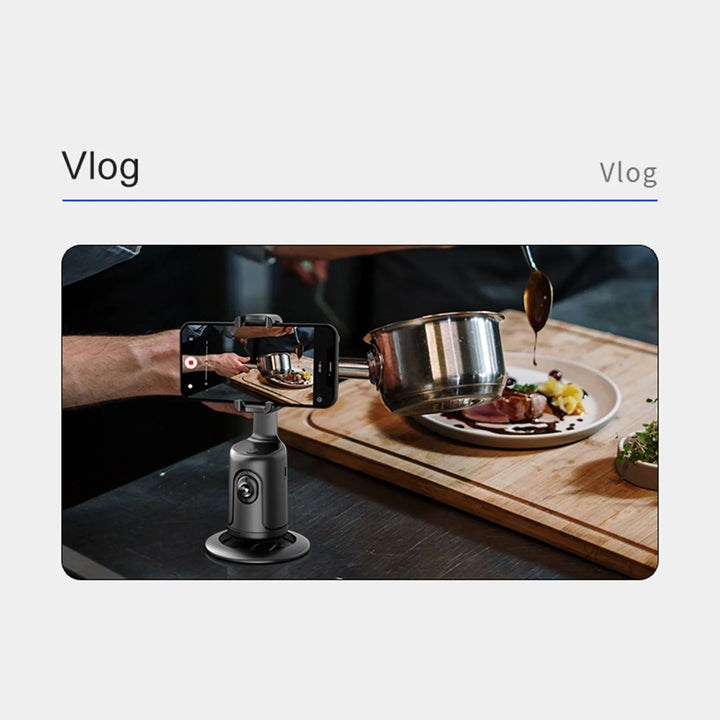 360-degree follow-up Auto Face Tracking Gimbal Stabilizer Phone Tripod P01 Smart Face Tracking Phone Gimbals